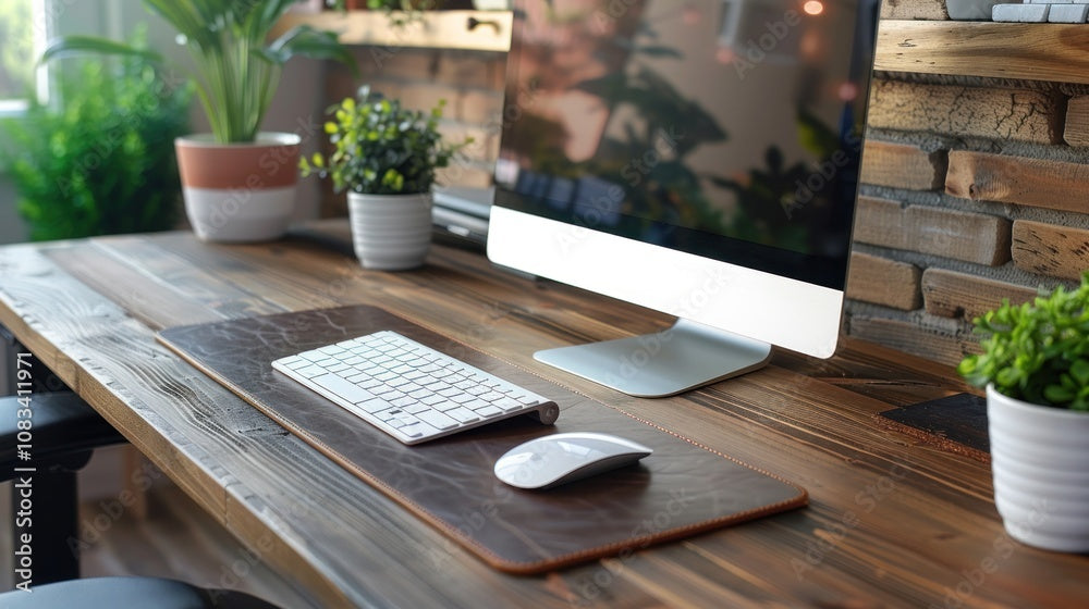 Leather Desk Mat – “Work, Elevated.”