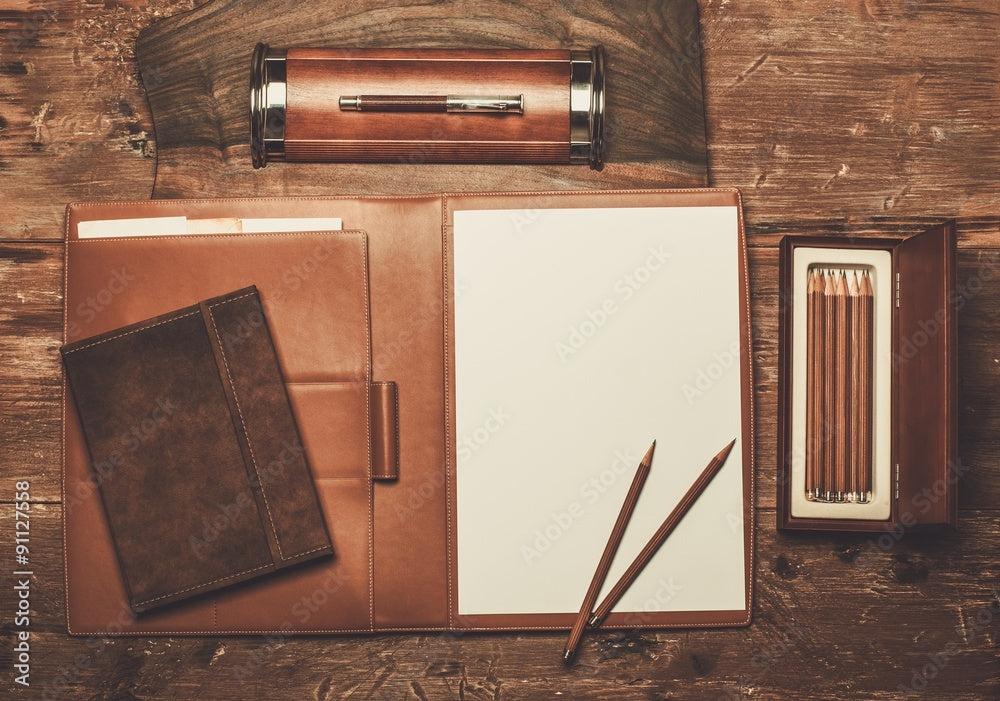 Leather Notebook – “Thoughts Deserve Better.”