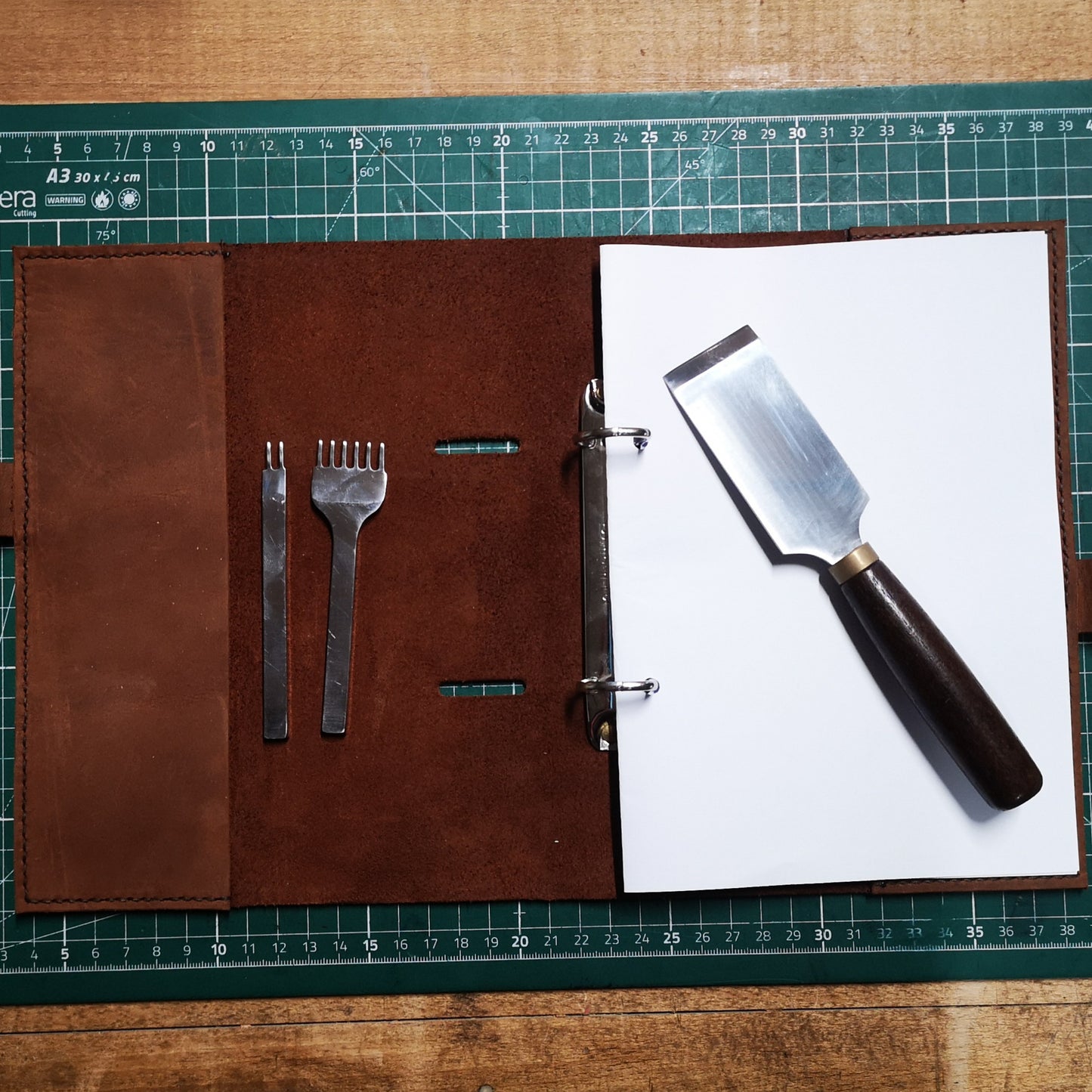 Leather Notebook – “Thoughts Deserve Better.”