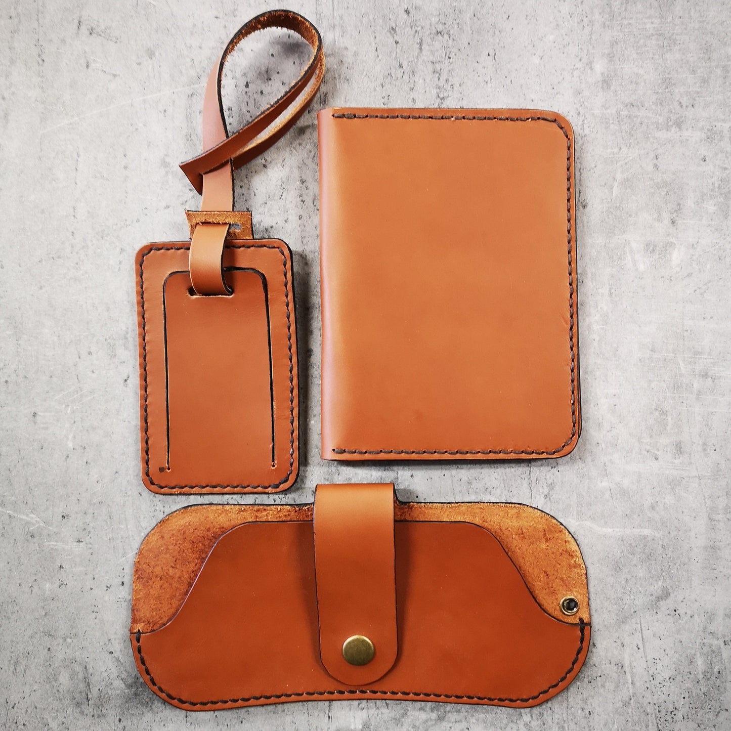 Leather Passport Cover – “Travel with Confidence.”