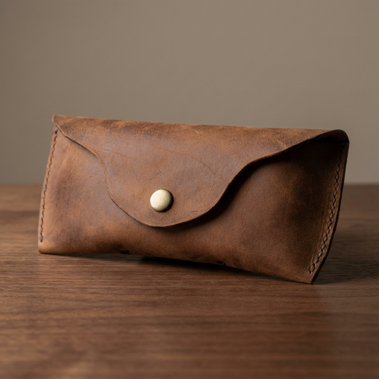 Leather Sunglass Case – “Protect in Style.”