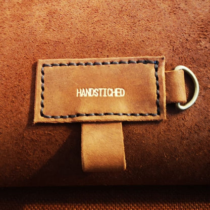 Military Leather Duffle Bag – “Built for the Long Haul.”