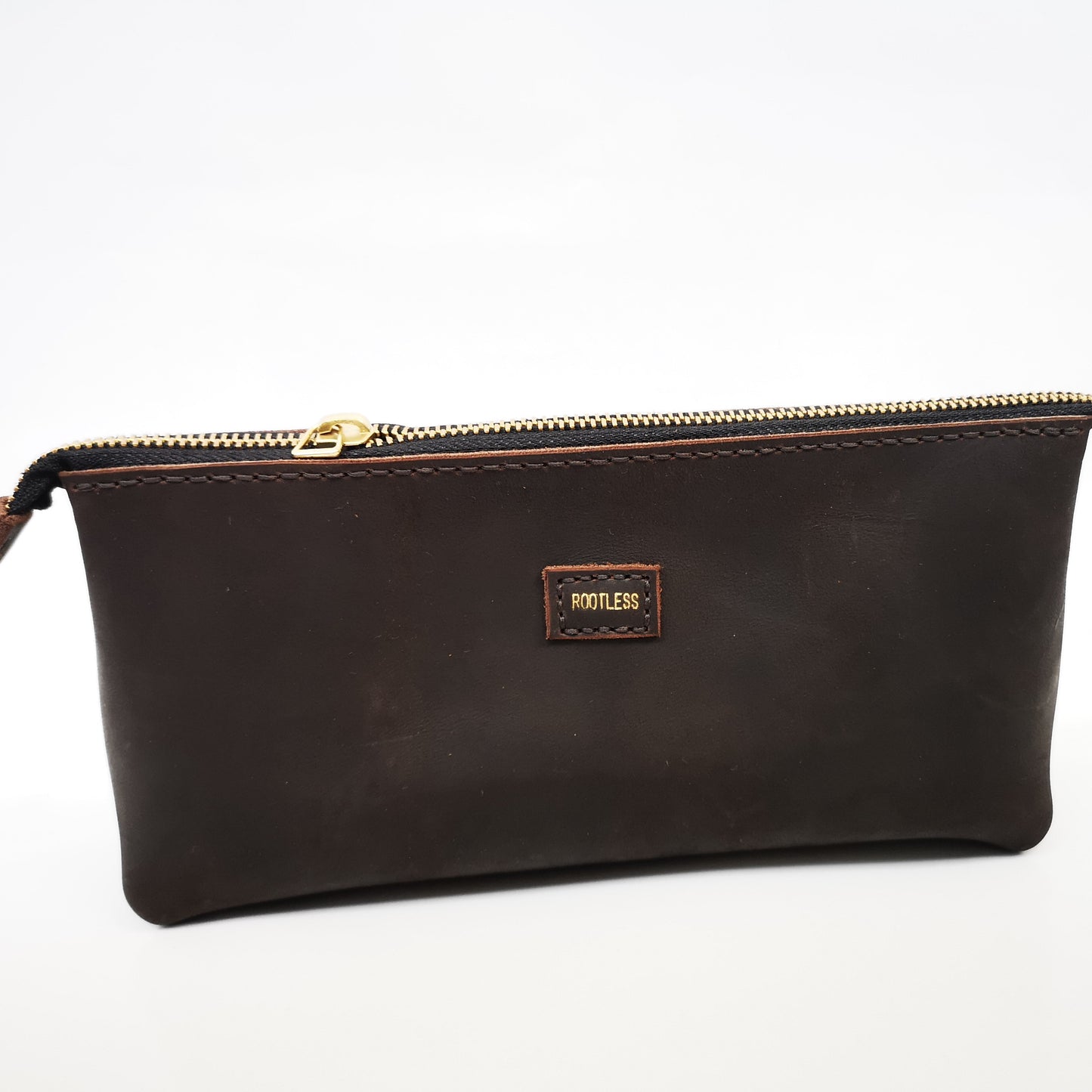 His & Hers Leather Toiletry Bag Set – “Crafted Together.”