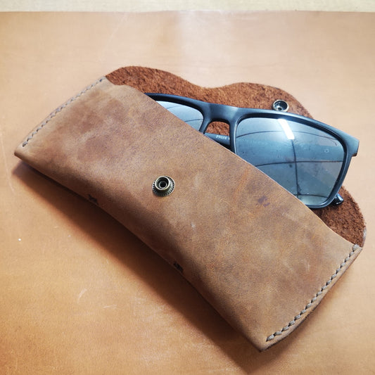 Leather Sunglass Case – “Protect in Style.”
