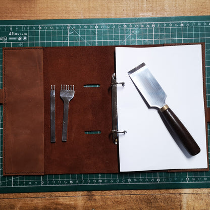 Leather Notebook – “Thoughts Deserve Better.”