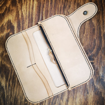 Biker Long Wallet – “Rugged. Reliable. Ready.”