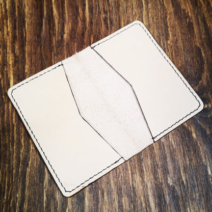 Leather Bifold Card Holder – “Compact Meets Classic.”