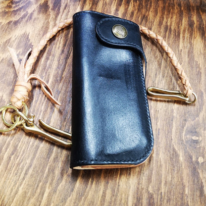 Biker Long Wallet – “Rugged. Reliable. Ready.”