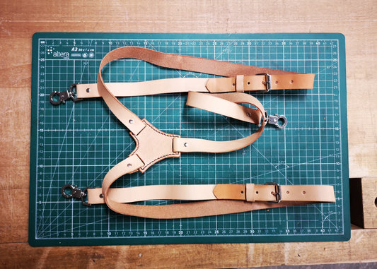 Leather Suspenders – Elevate Your Look with Timeless Support