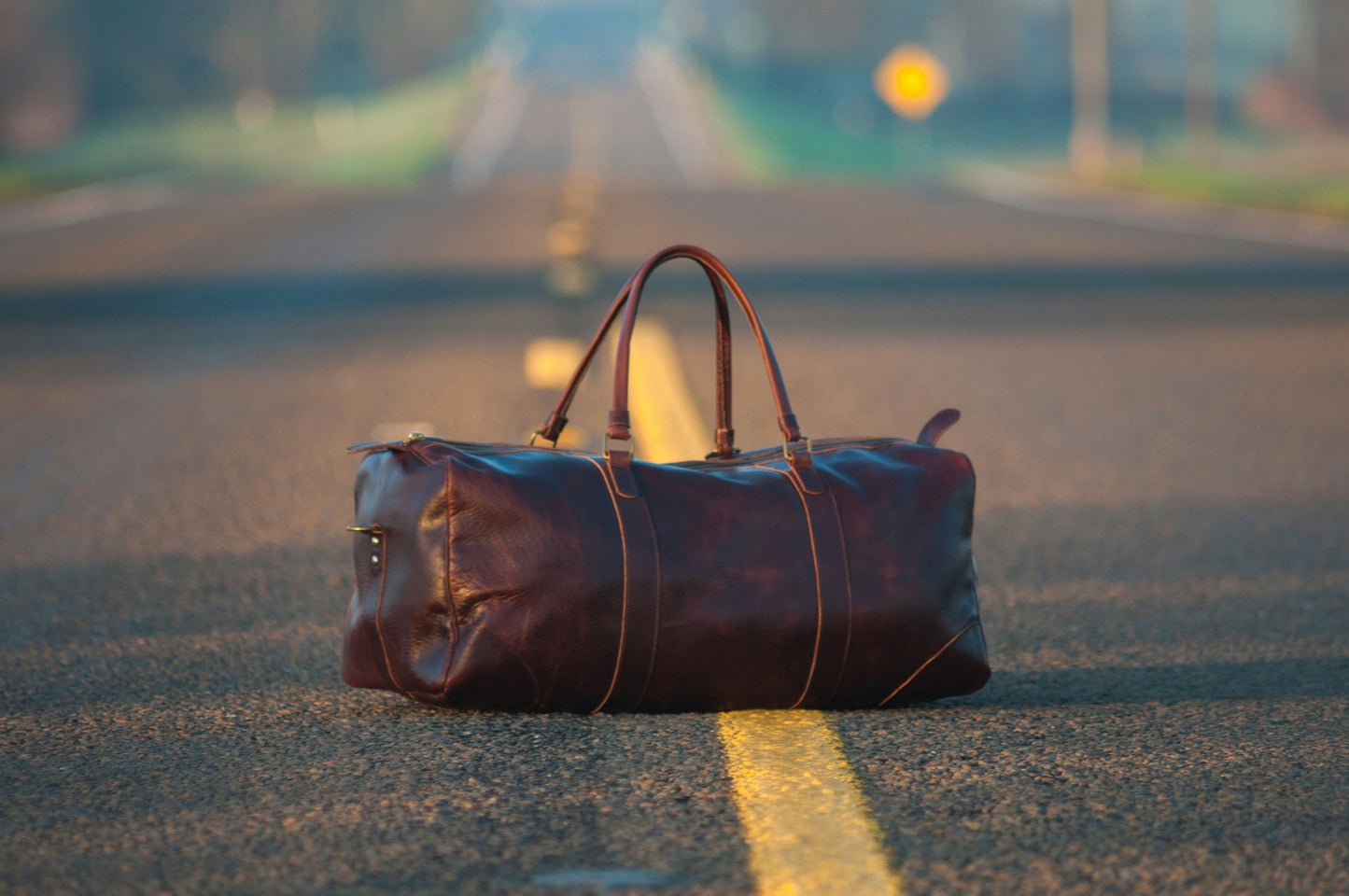 Military Leather Duffle Bag – “Built for the Long Haul.”